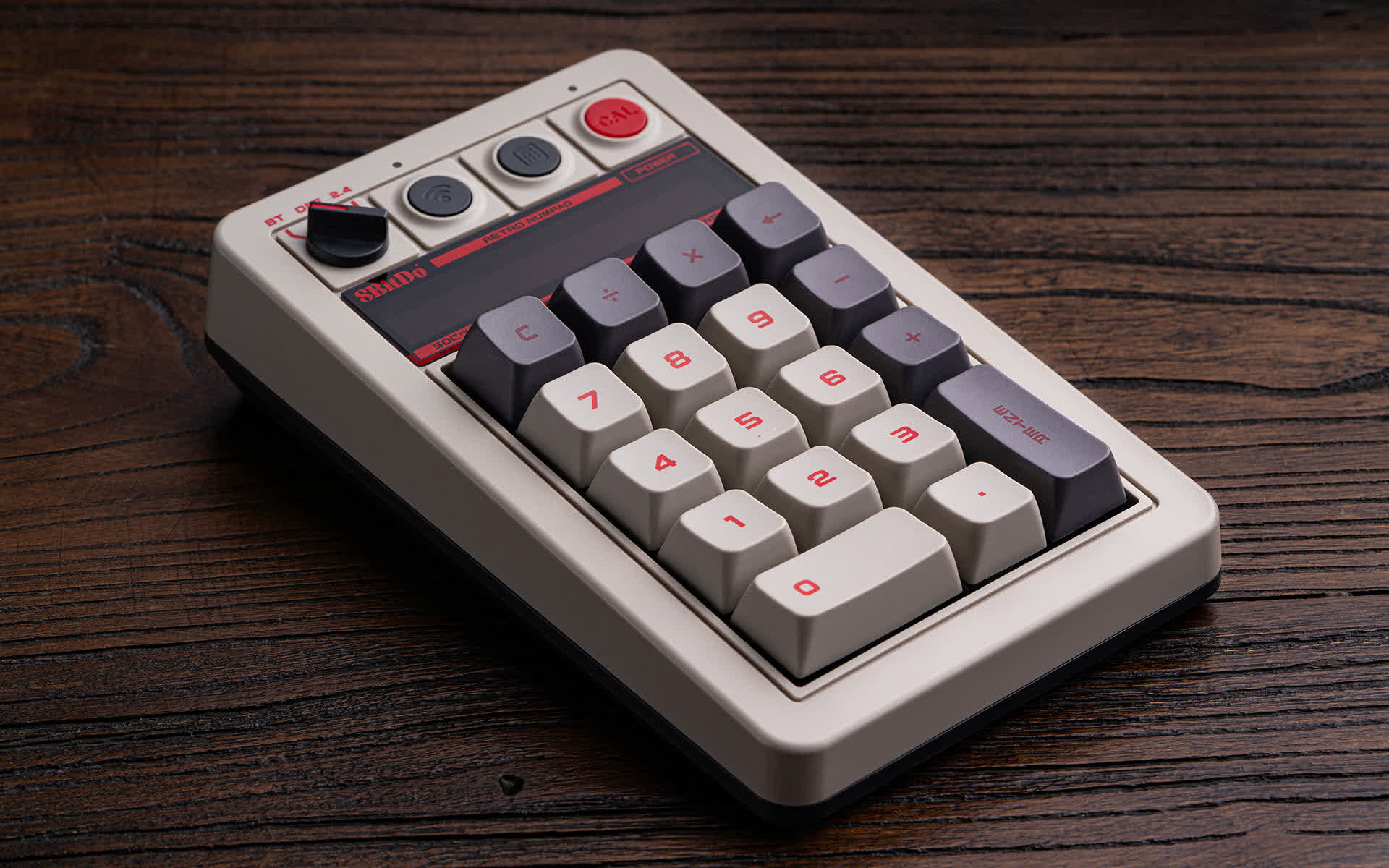 Retro Mechanical Numeric Keypad