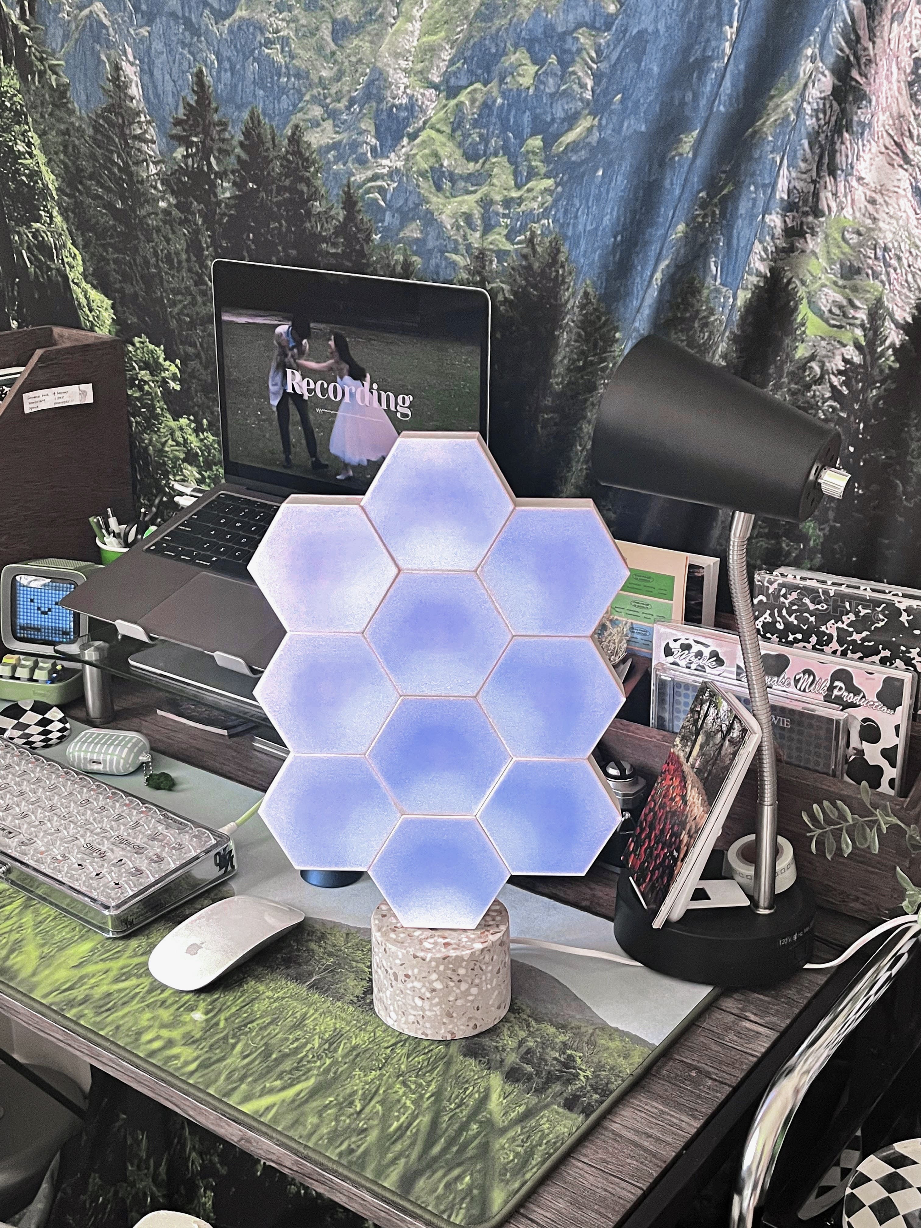 Smart Hexagon RGB Desk Panels